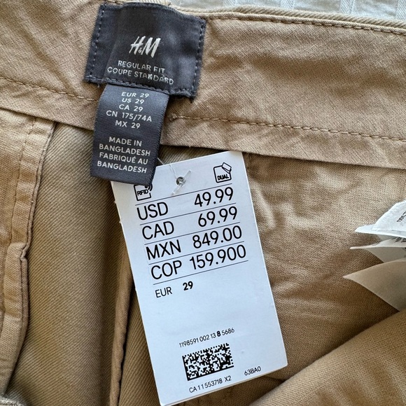 H&M regular fit trousers - Picture 2 of 5